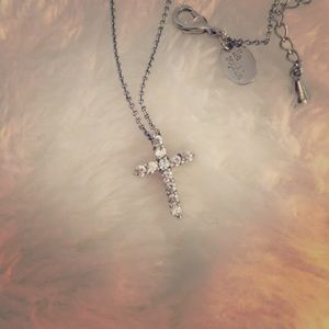 Lia Sophia Sterling Silver Cross Necklace